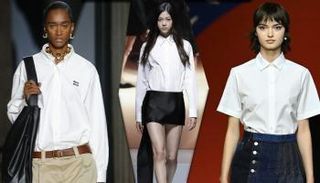 القميص الأبيض بطل إطلالات صيف 2022 بلا منازع