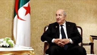 الرئيس الجزائري عبد المجيد تبون