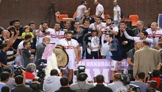 الزمالك بطل الدوري المصري لكرة اليد