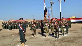 جنود في الأمن العام في معسكر تدريبي بتعز (أرشيفة)