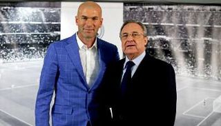 فلورنتينو بيريز وزين الدين زيدان