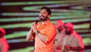 النجم المصري تامر حسني