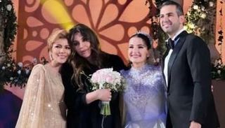 إليسا في حفل زفاف نجلة أصالة