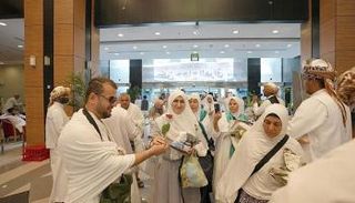 حجاج العراق أول الواصلين إلى مكة المكرمة