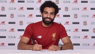 محمد صلاح نجم ليفربول الإنجليزي