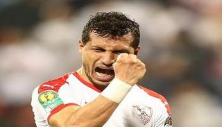 طارق حامد لاعب وسط الزمالك
