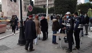 موقع الحادث وسط العاصمة تونس