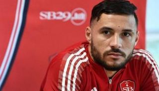 يوسف بلايلي لاعب بريست الفرنسي