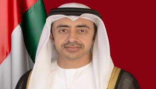 الشيخ عبدالله بن زايد آل نهيان وزير الخارجية والتعاون الدولي الإماراتي