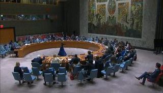 جلسة سابقة لمجلس الأمن الدولي