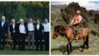 بوتين الغائب الحاضر في "قمة السبع".. فيديو يوثق الهيمنة والسخرية