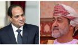 السيسي يصل إلى سلطنة عمان والسلطان هيثم بن طارق في مقدمة مستقبليه