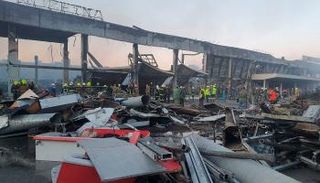 أثار القصف الروسي في أوكرانيا -رويترز