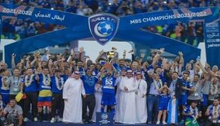 الهلال السعودي يحتفل بلقب الدوري