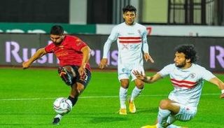 الزمالك ضد سيراميكا كليوباترا في الدوري المصري