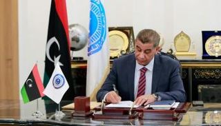 علي القطراني نائب رئيس الحكومة الليبية 