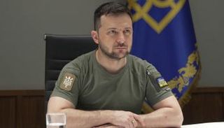 الرئيس الأوكراني فولوديمير زيلينسكي - أرشيفية
