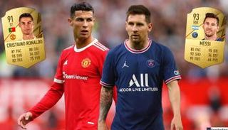 تقييمات رونالدو وميسي في فيفا 22