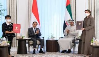توقيع اتفاقية شراكة اقتصادية شاملة بين دولة الإمارات وإندونيسيا