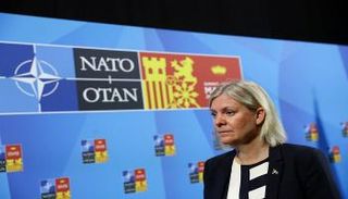 رئيسة الوزراء السويدية ماغدالينا أندرسن