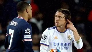 لوكا مودريتش وكيليان مبابي