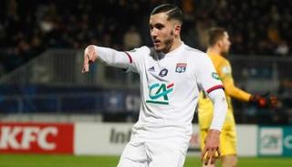 ريان شرقي لاعب ليون الفرنسي