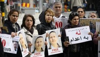 مظاهرة سابقة تطالب بالإفراج عن جلالي