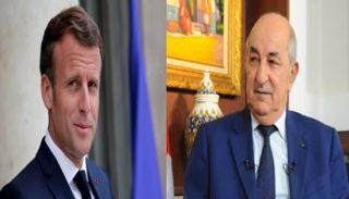 عبد المجيد تبون وإيمانويل ماكرون