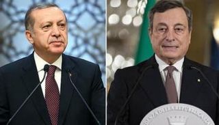 أردوغان ورئيس الوزراء الإيطالي