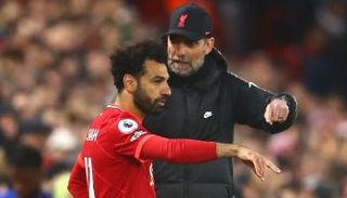 محمد صلاح ويورجن كلوب في ليفربول