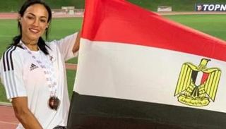 بسنت حميدة بطلة مصر في دورة ألعاب البحر المتوسط