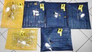 جانب من المحجوزات