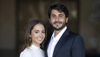  الأميرة إيمان ابنة عبدالله الثاني وجميل ألكساندر ترميوتس