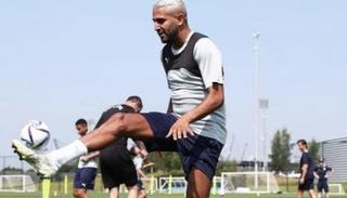 رياض محرز لاعب مانشستر سيتي الإنجليزي