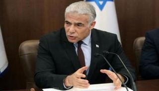 رئيس الوزراء الإسرائيلي يائير لابيد