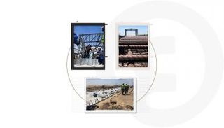 منظر عام لإنشاء منطقة صناعية بالقرب من قناة السويس وشرق بورسعيد - رويترز