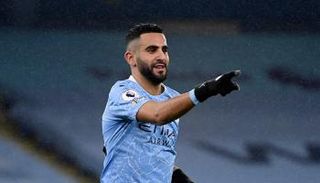 رياض محرز لاعب مانشستر سيتي