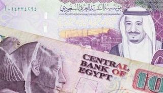 تعاملات الريال السعودي مقابل الجنيه المصري