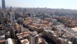 أحد أحياء الضاحية الجنوبية في بيروت