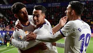 داني سيبايوس وماركو أسينسيو لاعبا ريال مدريد