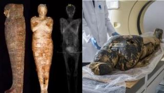 مومياء المرأة الغامضة الحامل