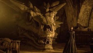 مشهد من مسلسل "آل التنين"