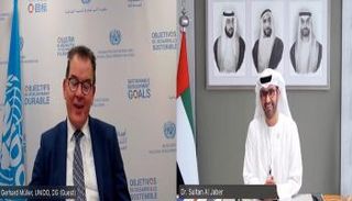 اجتماع الدكتور سلطان الجابر مع جيرد مولر