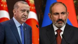 الرئيس التركي ورئيس الوزراء الأرميني