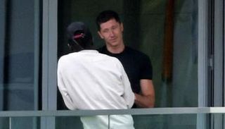 روبرت ليفاندوفسكي وساديو ماني