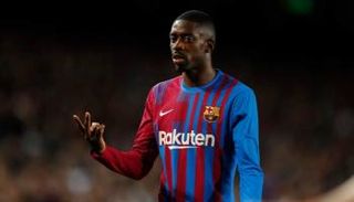 عثمان ديمبلي مهاجم برشلونة