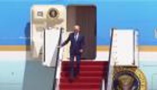 بايدن يصل إسرائيل في مستهل جولته بالشرق الأوسط (صور)