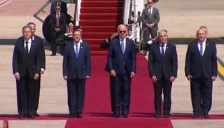 بايدن فور وصوله إلى إسرائيل