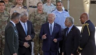 الرئيس الأمريكي جو بايدن في إسرائيل