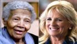 كتيبة عسكرية نسائية فوق سن الـ90.. جيل بايدن تشكر "الجدة جارسيا"